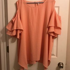 Cute Cold Shoulder Blouse